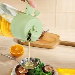 2 in 1 Glass Oil Sprayer & Dispenser | IK LifeStyle - IK LifeStyle