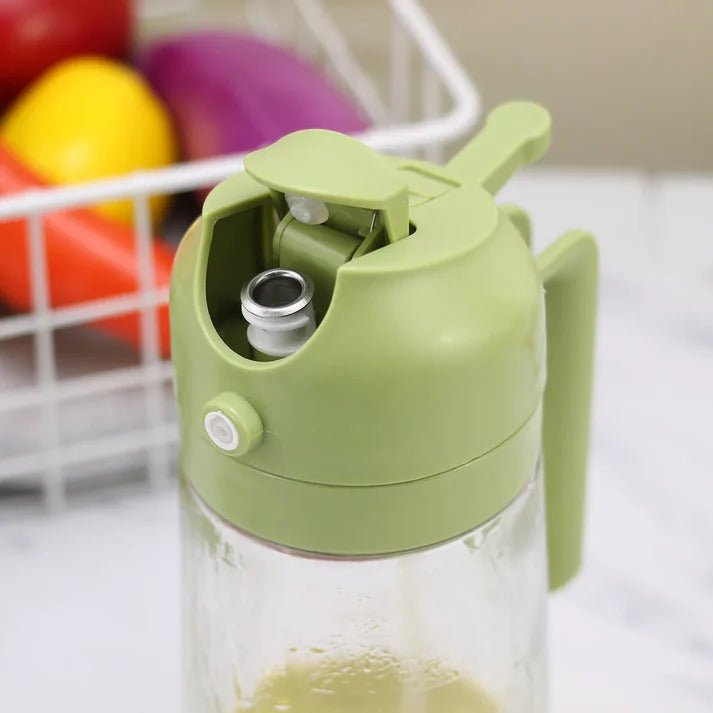 2 in 1 Glass Oil Sprayer & Dispenser | IK LifeStyle - IK LifeStyle