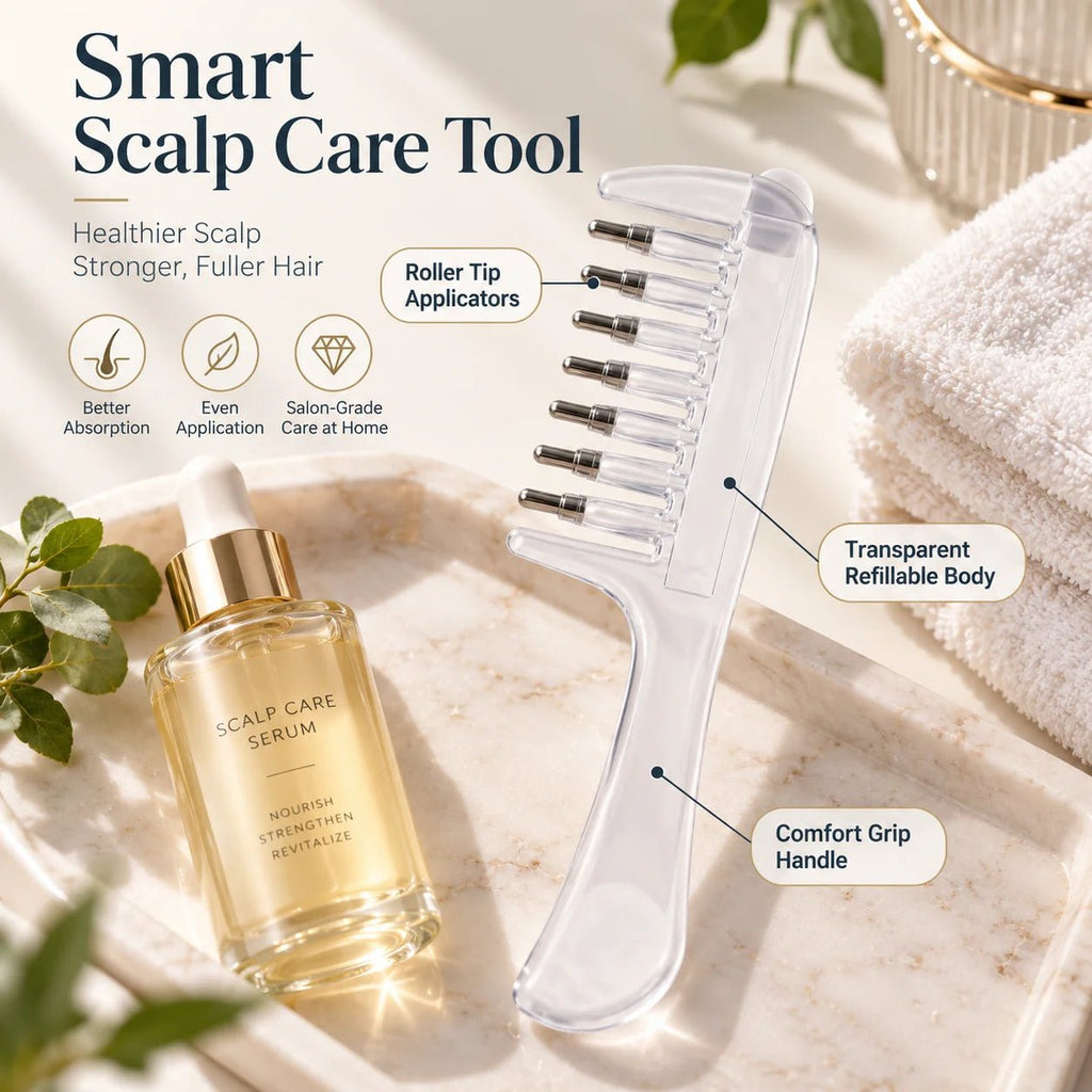 2 in 1 Hair Oil Applicator Comb - IK LifeStyle