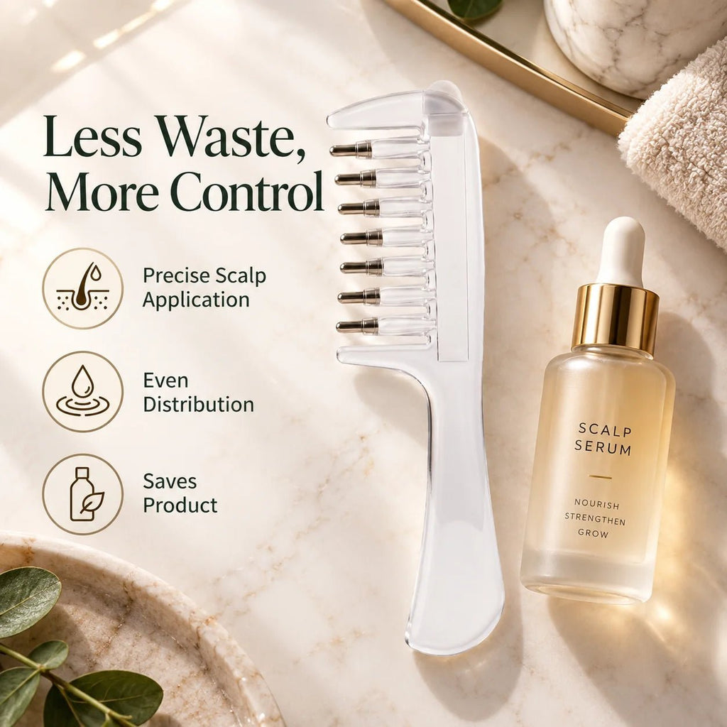 2 in 1 Hair Oil Applicator Comb - IK LifeStyle