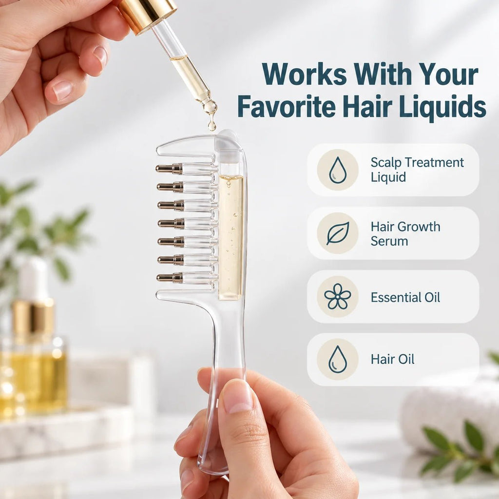 2 in 1 Hair Oil Applicator Comb - IK LifeStyle
