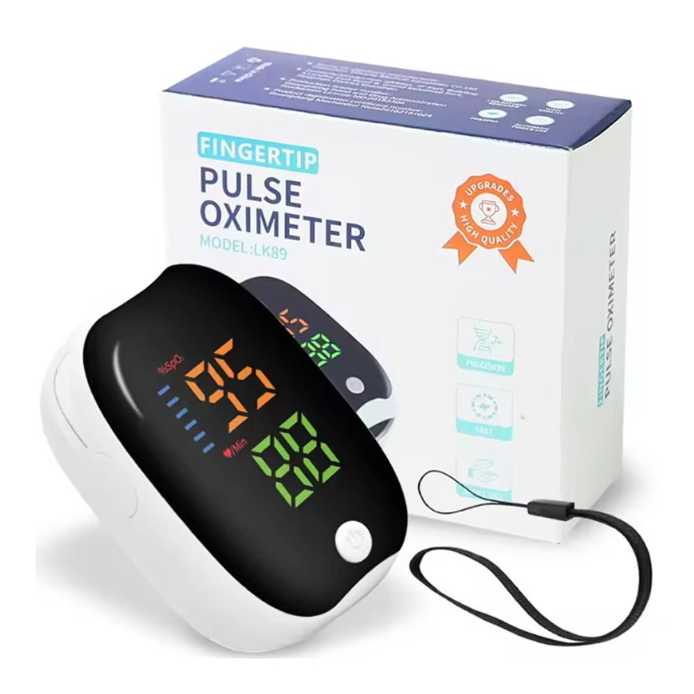 Digital Fingertip Pulse Oximeter – SpO2 & Heart Rate Monitor - IK LifeStyle