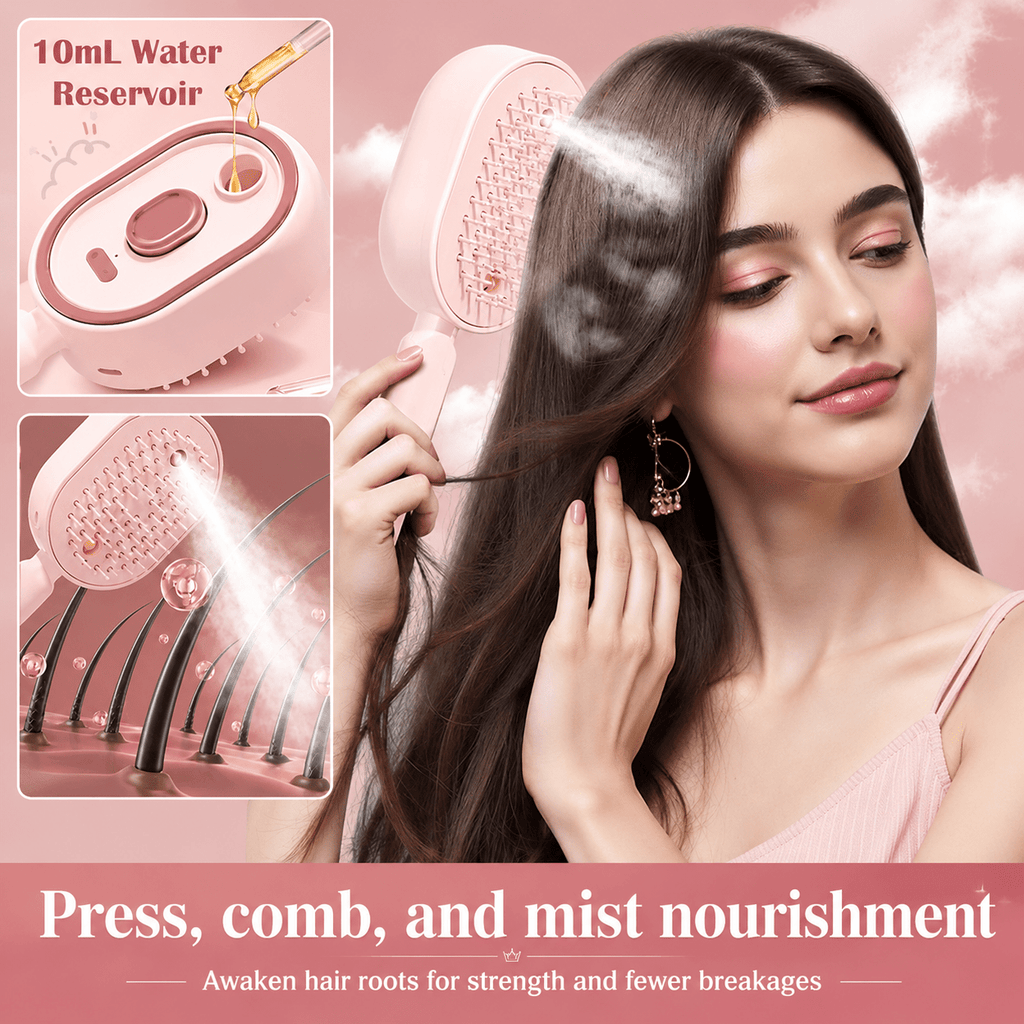 Electric Spray Air Cushion Massage Hair Brush - IK LifeStyle