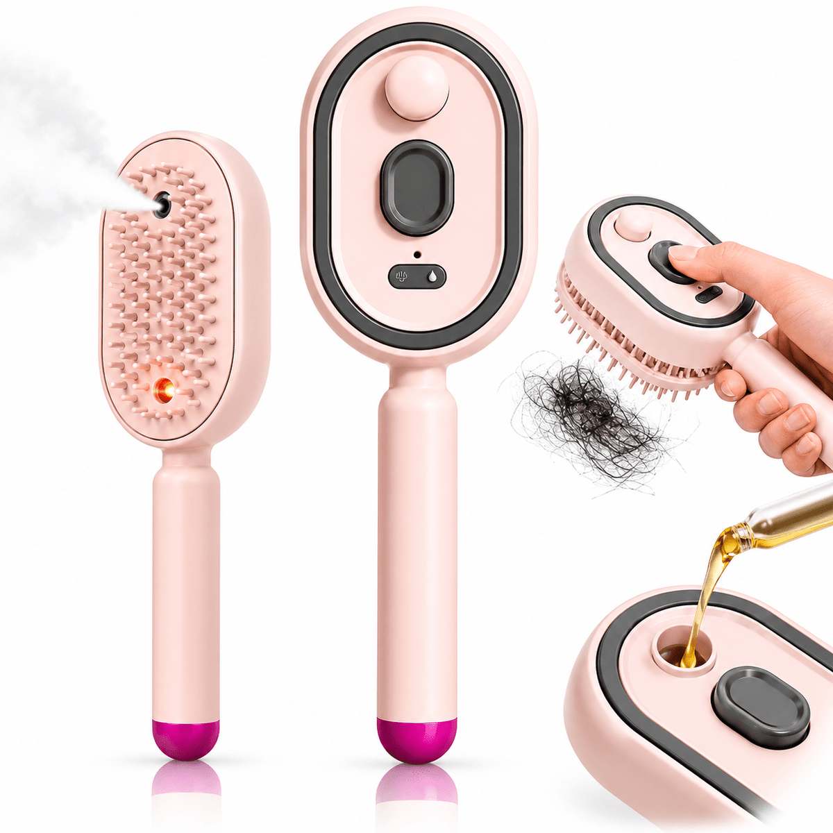 Electric Spray Air Cushion Massage Hair Brush - IK LifeStyle