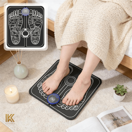 EMS Foot Massager Mat – Pain Relief, Relaxation & Blood Circulation | Ik LifeStyle - IK LifeStyle