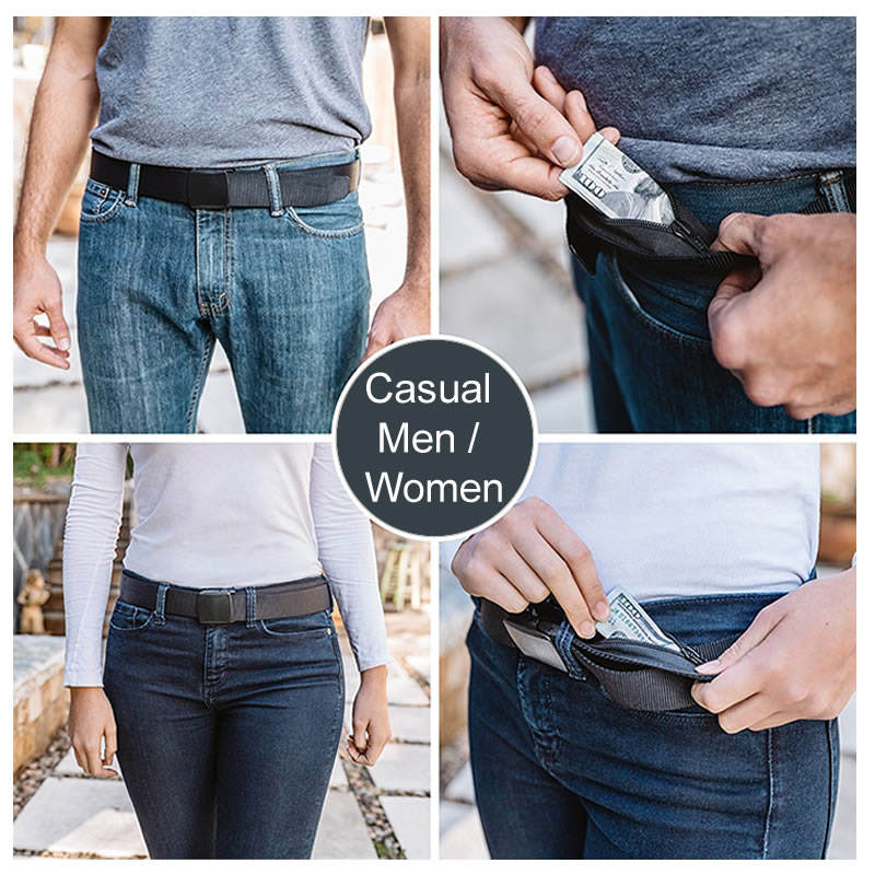 Hidden Pocket Travel Money Belt – Secure Cash Belt - IK LifeStyle