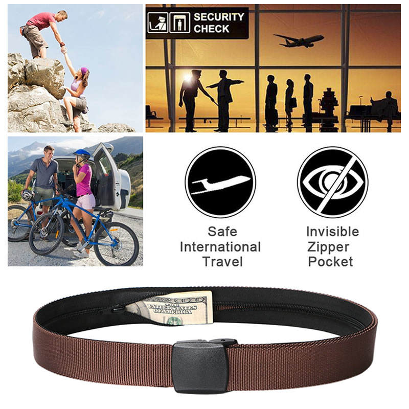 Hidden Pocket Travel Money Belt – Secure Cash Belt - IK LifeStyle