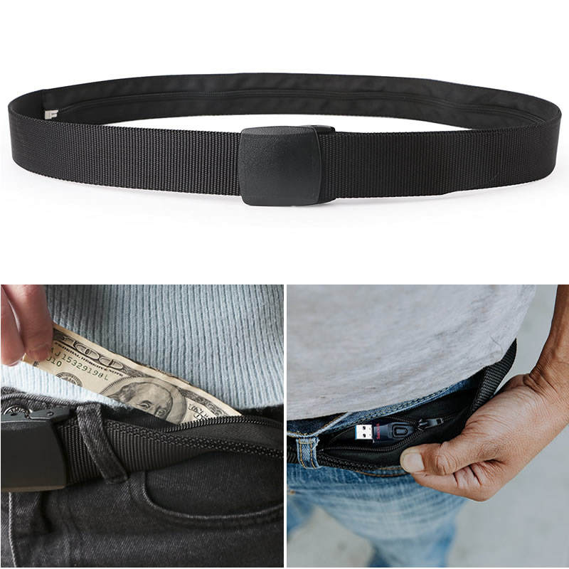Hidden Pocket Travel Money Belt – Secure Cash Belt - IK LifeStyle