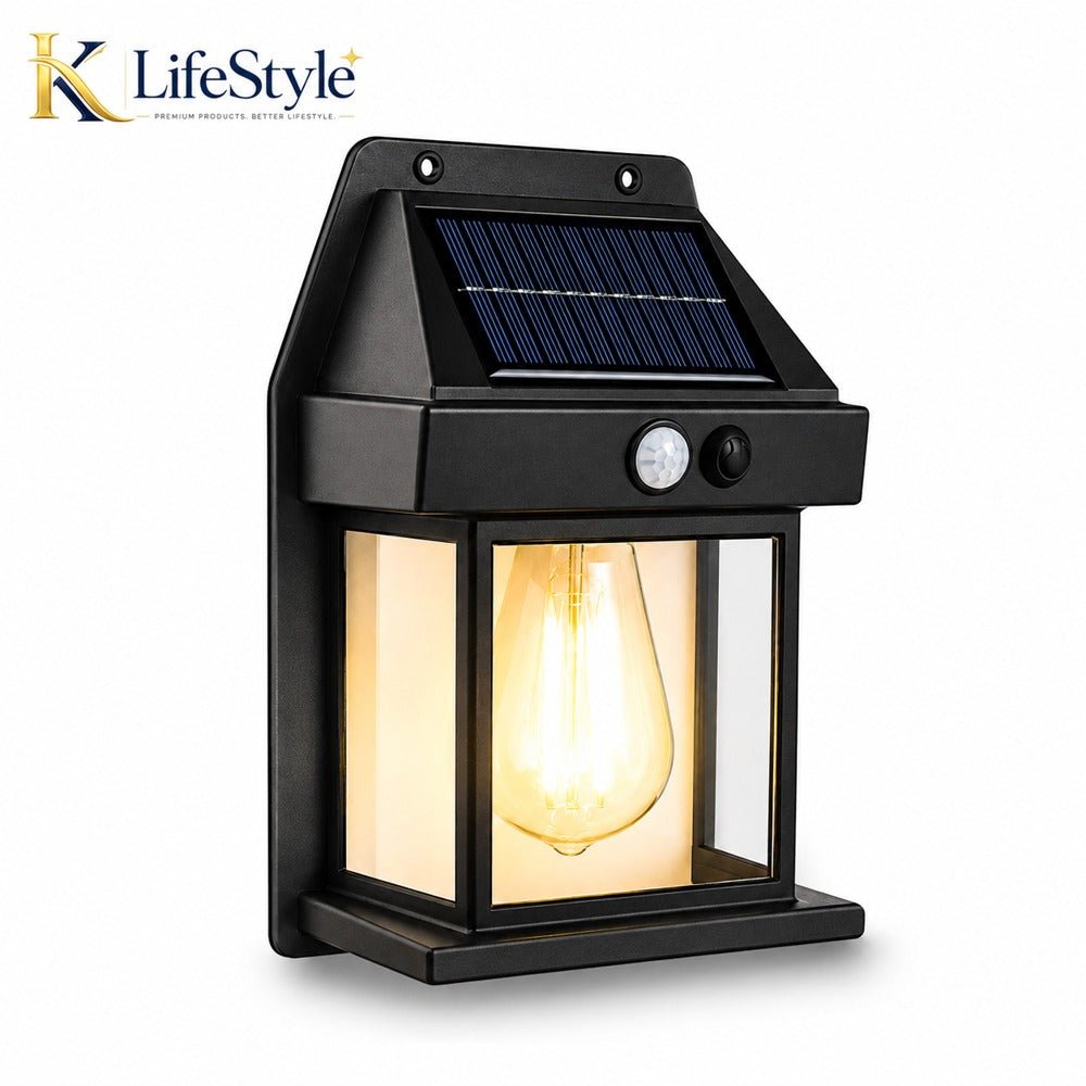 LED Solar Wall Lamp – Waterproof Outdoor Light - IK LifeStyle