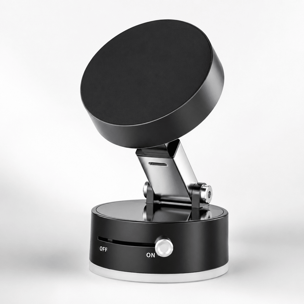 Magnetic Car Phone Holder – 360° Vacuum Grip - IK LifeStyle