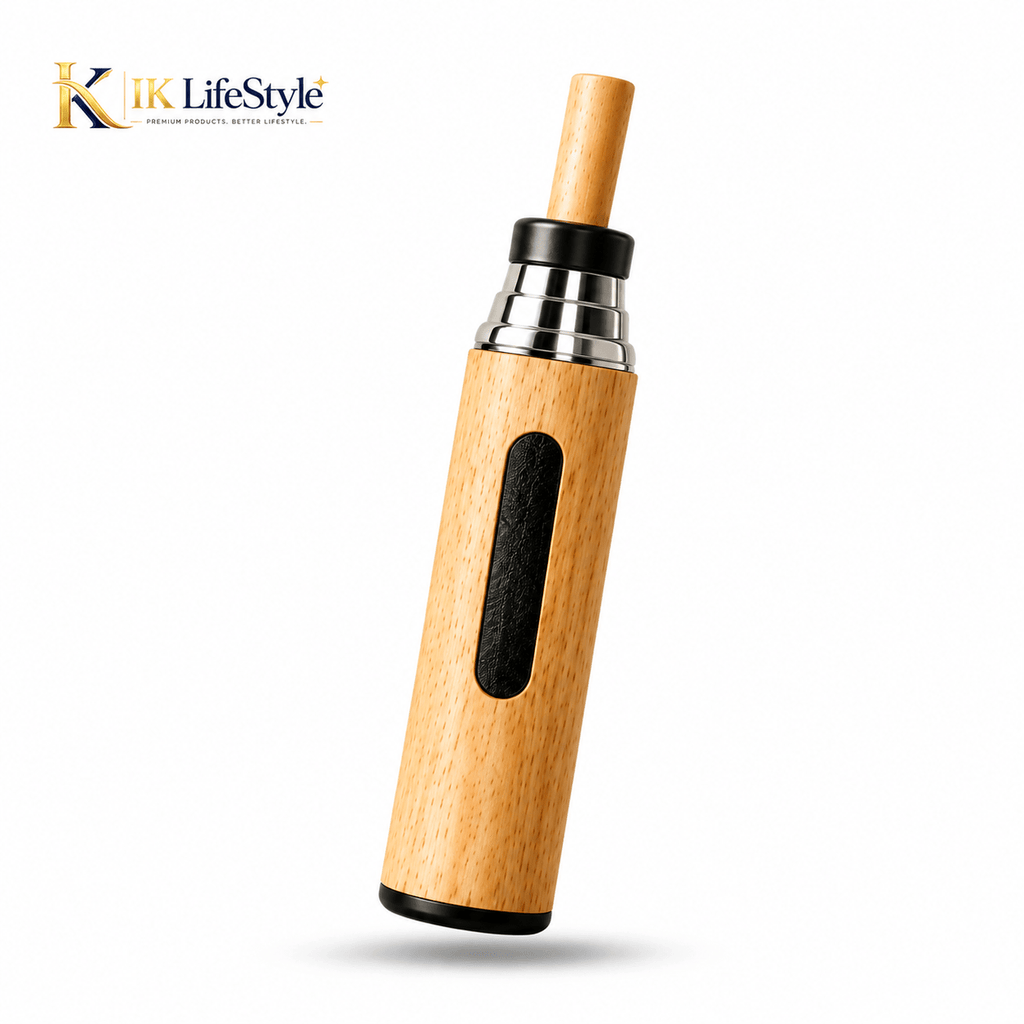 Portable Handheld Mini Wooden Cigarette Ashtray - IK LifeStyle
