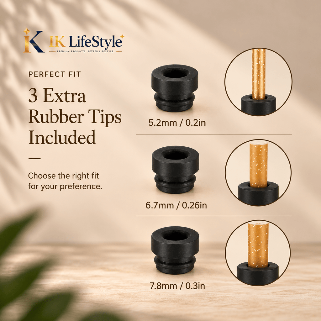 Portable Handheld Mini Wooden Cigarette Ashtray - IK LifeStyle