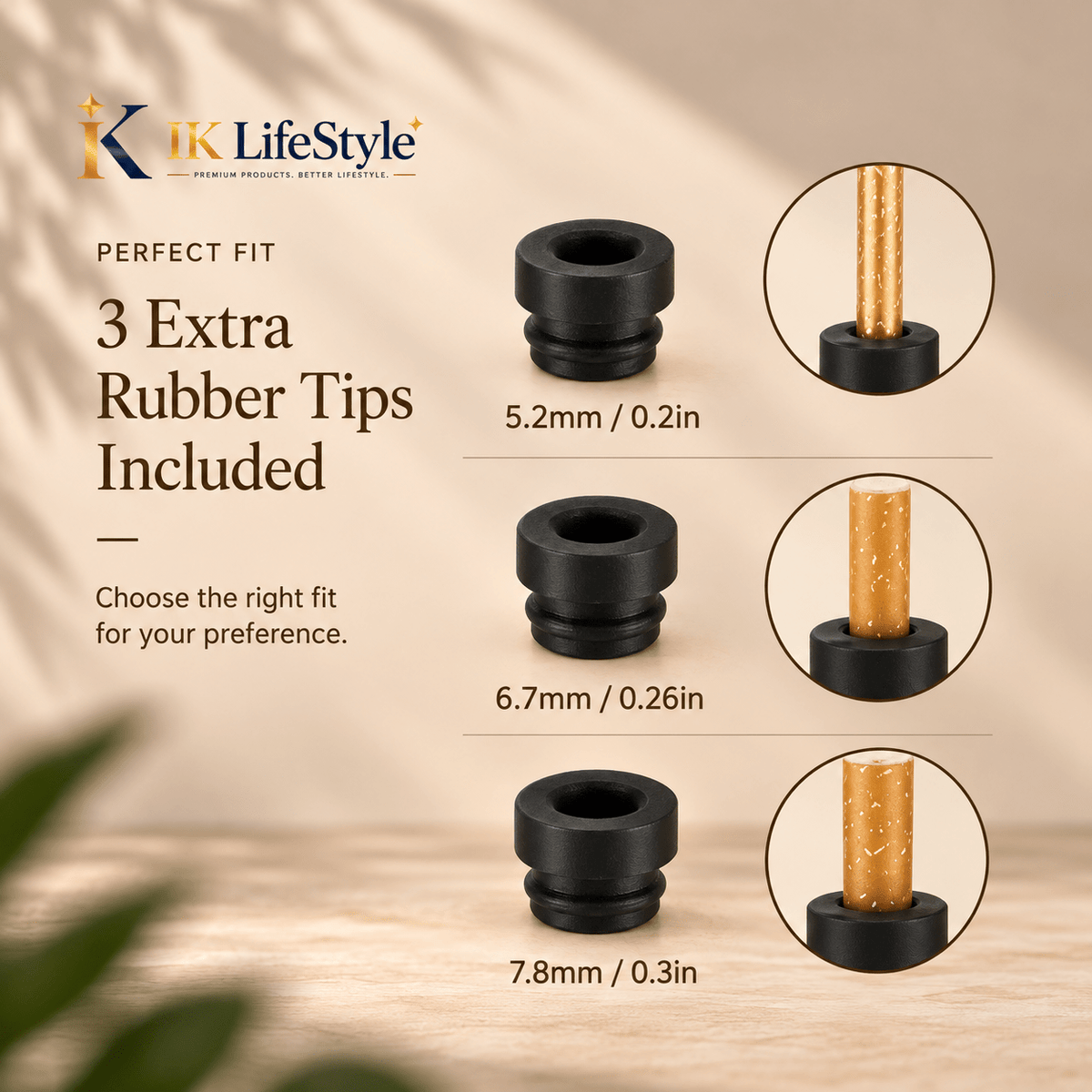 Portable Handheld Mini Wooden Cigarette Ashtray - IK LifeStyle