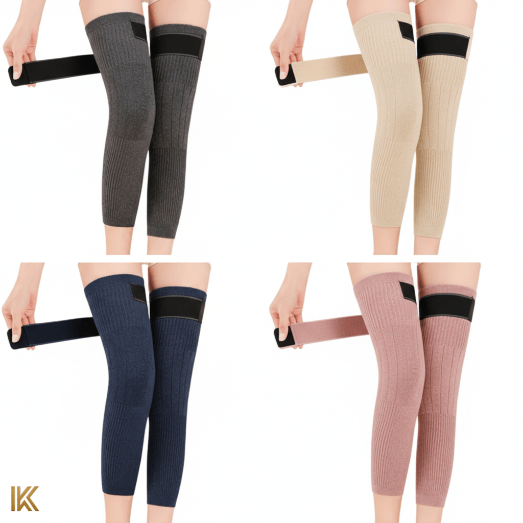 Premium Adjustable Thermal Leg Warmers – Winter Protection for Men & Women - IK LifeStyle