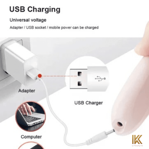 Rechargeable Foot Callus Remover - Dead Skin Remover - IK LifeStyle